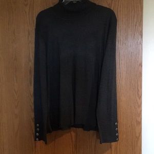 investments brand NWT gray turtleneck sweater